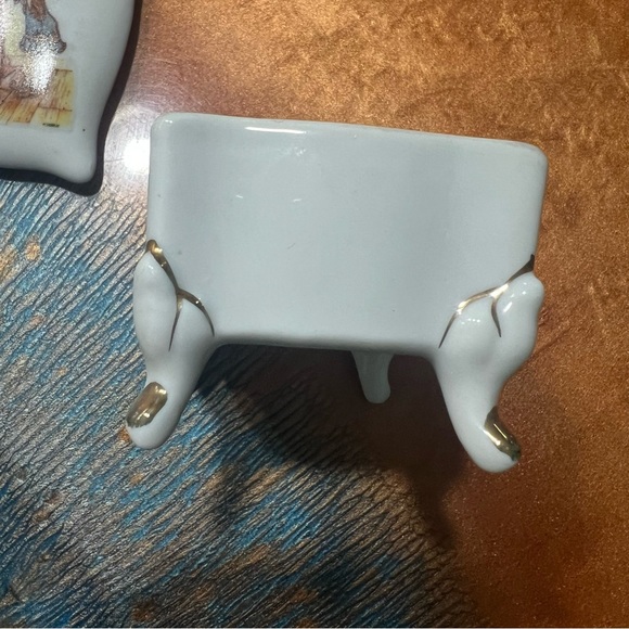 Vintage Holly Hobbie Porcelain Trinket Box Put on a Happy Face Japan - Picture 8 of 13